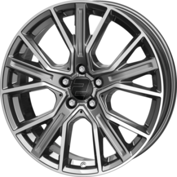 ALU Platišče 2DRV WH34 9,0x21 DAYTONA sivo polirano PLATIŠČA